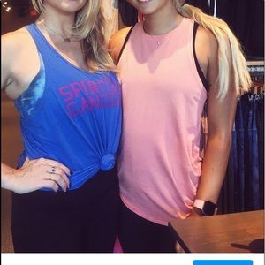 Coral Lululemon Tie Back Tank